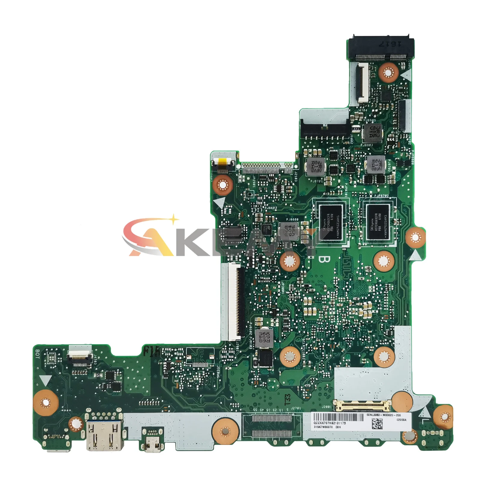 Placa base para ordenador portátil ASUS E205S TP200S TP200SA E205S N3050 N3700 CPU 2GB 4GB RAM 0GB 32GB 64GB SSD - imagen 5