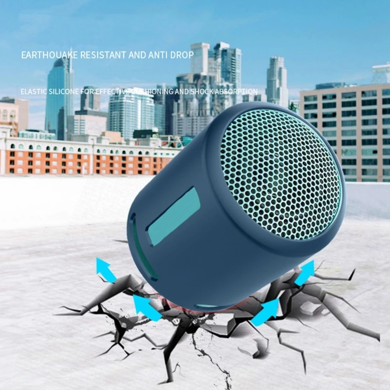 Funda protectora de silicona suave para altavoz Sony SRS-XB100 XB13, funda protectora para altavoz a prueba de polvo y golpes - imagen 2