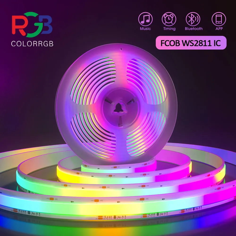 Tira LED WS2811 RGB 720 LED Alta Densidad 24V