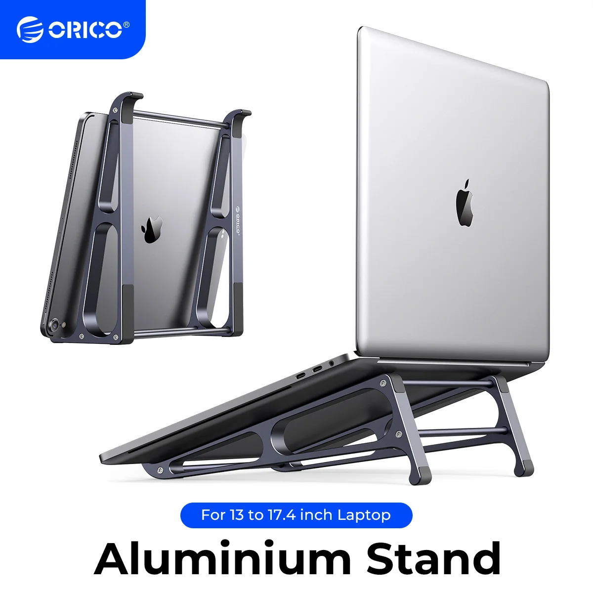 ORICO Soporte Vertical Portátil 2en1 Aluminium Macbook PC
