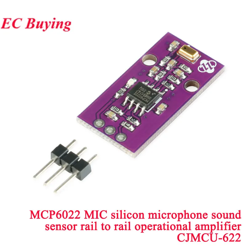 Módulo de Sensor de sonido Digital SPH0645, interfaz I2S ISS, micrófono MEMS, ruptura SPH0645LM4H para Arduino GY-SPH0645LM4H, 10 Uds./1 ud. - imagen 2