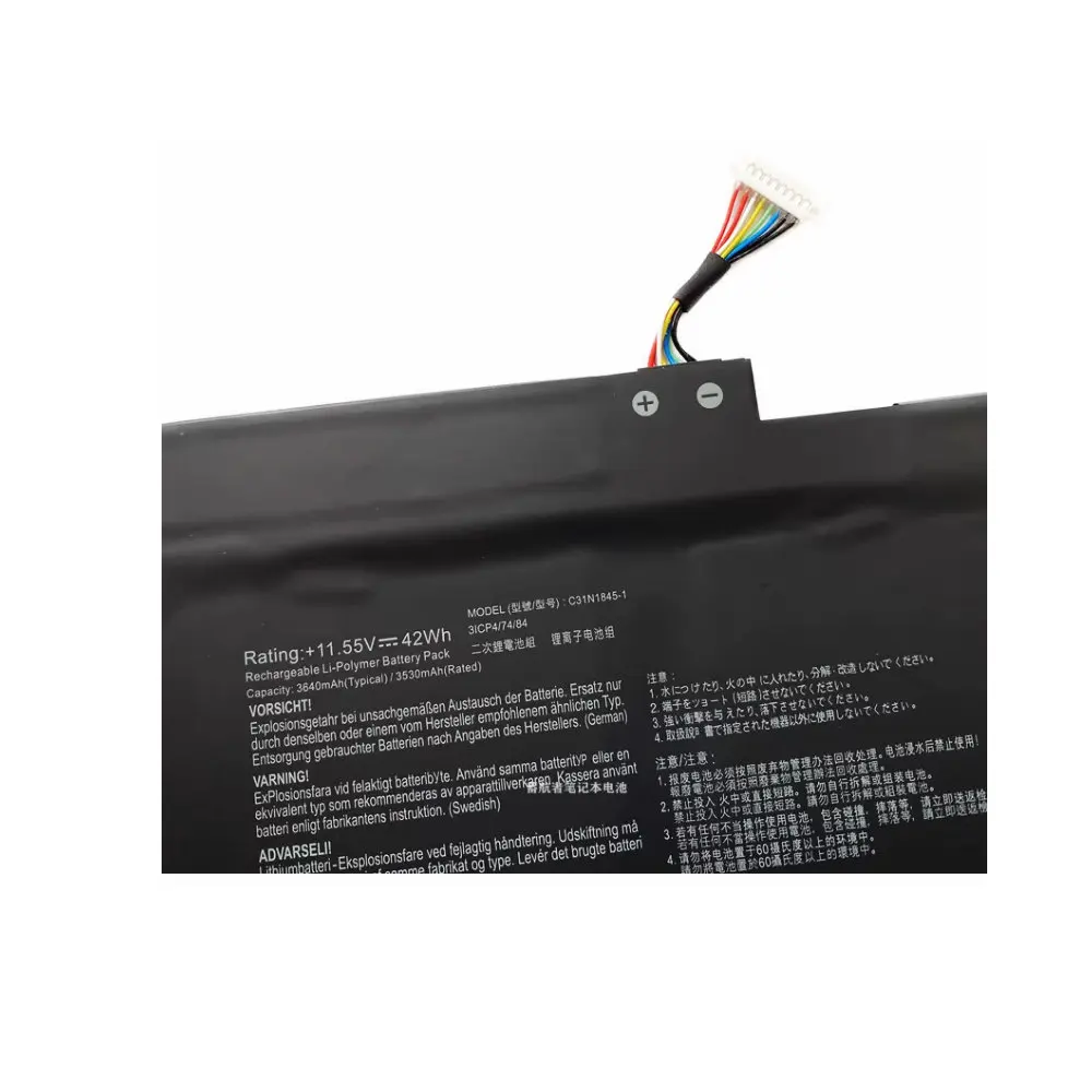 11,55 V 42Wh C31N1845-1 batería del ordenador portátil para Asus Chromebook Flip C346FA C436 C436FA C436FA-DS599T C436FA-E10005 C436FA-E10097 - imagen 3