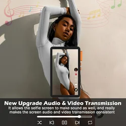 Monitor de Selfie inalámbrico 8 en 1, montaje magnético, Control remoto, cámara, teléfono, cámara trasera, Monitor de Selfie para transmisión en vivo Vlog