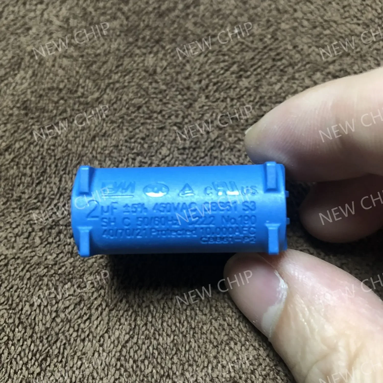 Condensador de película inneStarter para aire acondicionado, CBB61, 1uF, 1,2 uF, 1,5 uF, 2uF, 2,5 uF, 3uF, 3,5 uF, 4uF, 4,5 uF, 5uF, 450V, 5 unidades por lote - imagen 4