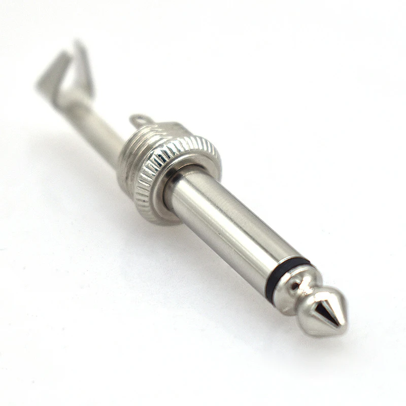 6,35mm tipo de montaje enchufe micrófono macho 6,3 enchufe de un solo tono 6,35 enchufe de guitarra conector de línea de altavoz - imagen 5