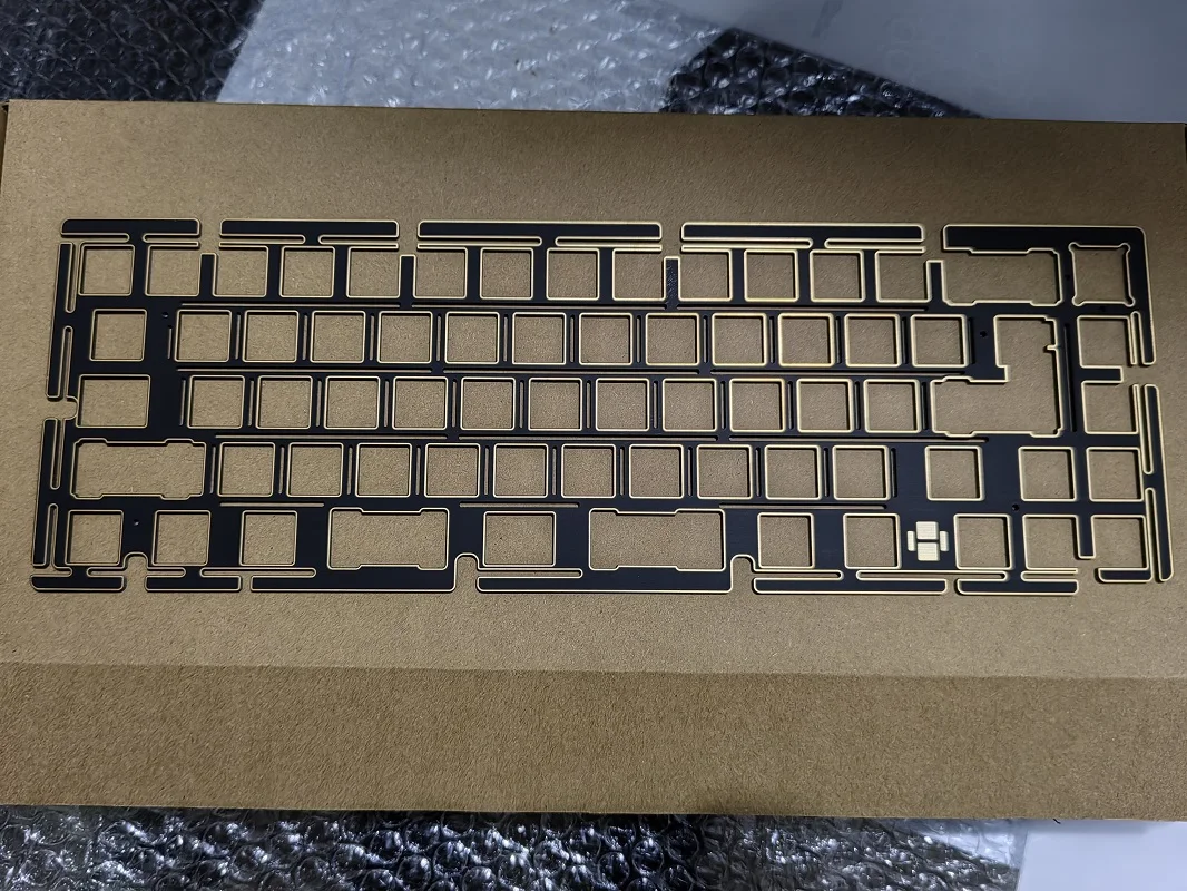 Placa FR4 para teclado Meletrix Zoom65 V1 (para tornillo PCB en tipo estabilizador)