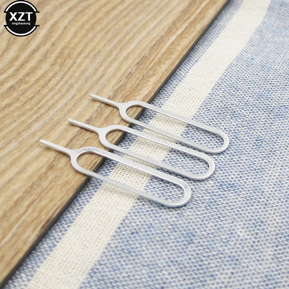 Herramienta de extracción de bandeja de tarjeta Sim, aguja de acero inoxidable para Apple, iPhone, iPad, Samsung, xiaomi, Huawei, 1 unidad - imagen 2