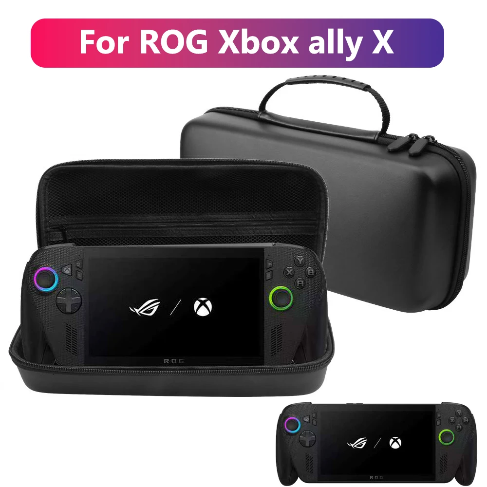 Estuche de almacenamiento grande para accesorios ROG Xbox ally X, bolso de mano de transporte duro todo en uno para Xbox ally cubierta de carcasa EVA impermeable