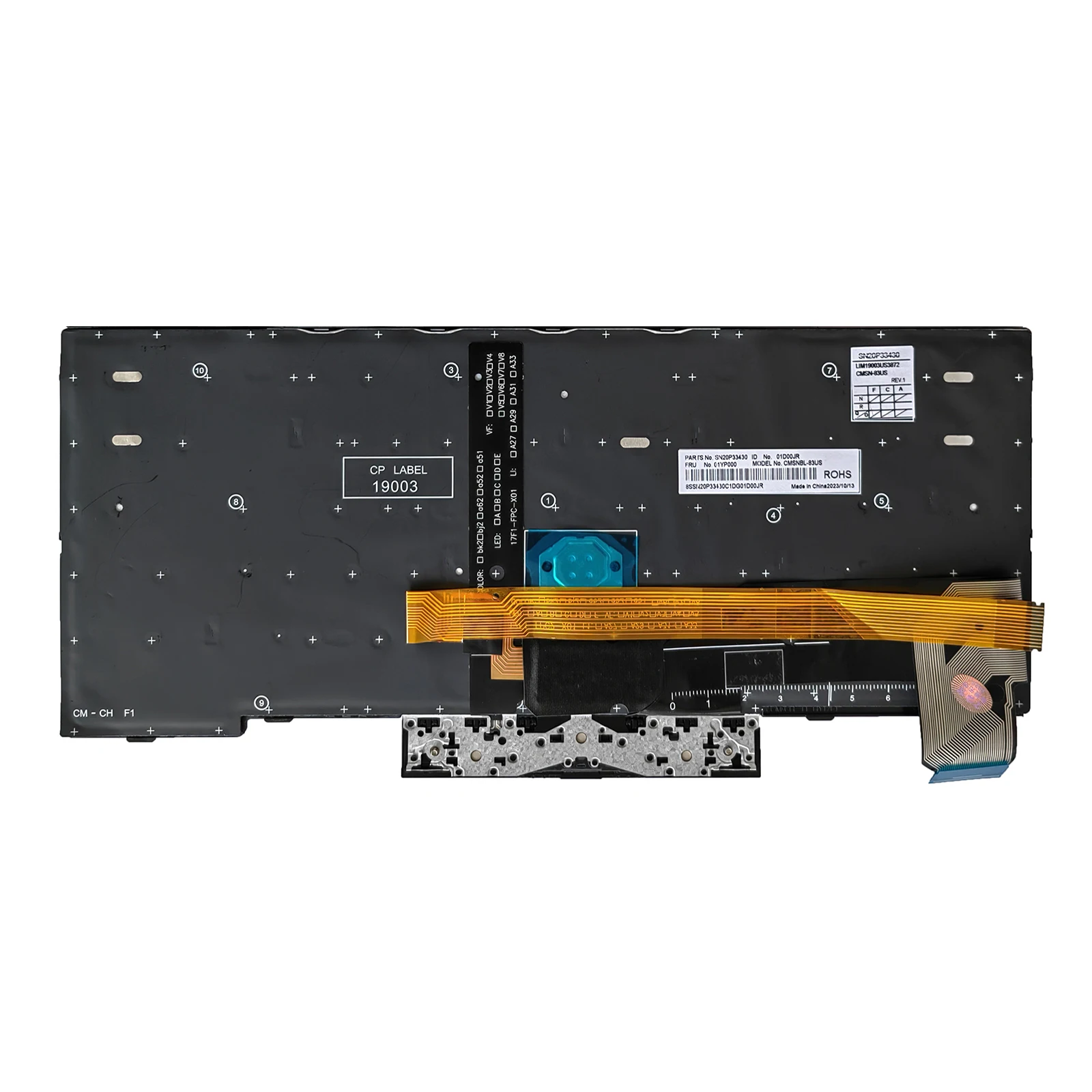 Teclado de diseño estadounidense para LENOVO IBM ThinkPad X13 Gen1/Yoga G2 L13 GEN1 5N20V43184 20T2 20T3 20UF 20UG - imagen 2