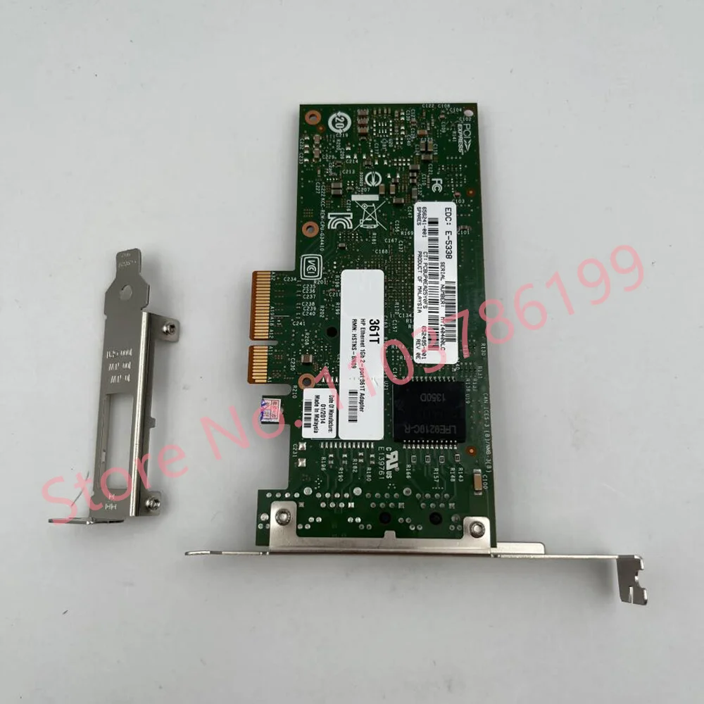 Adaptador de red Gigabit de doble puerto 652497-B21 656241-001 652495-001 NC361T - imagen 5