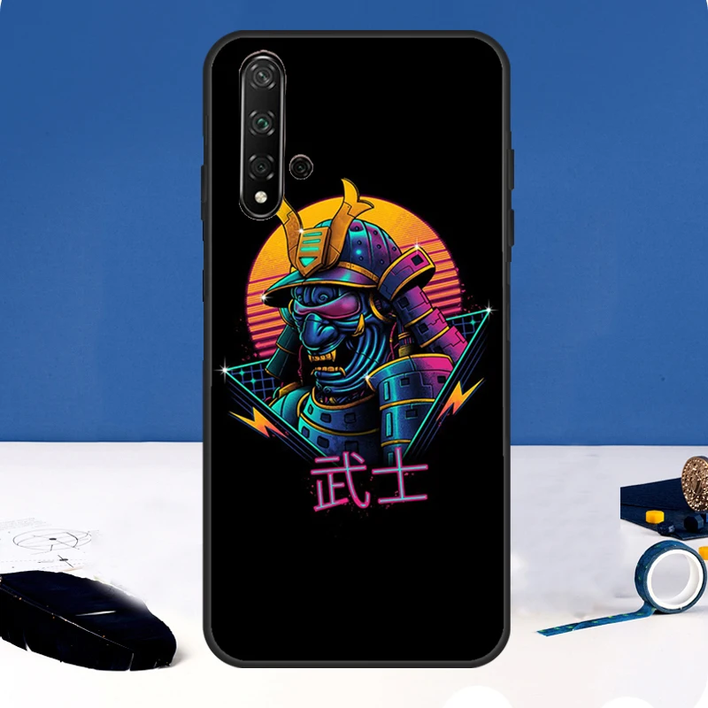 Funda de Japón Samurai Ninja para Huawei Nova 3i 8i 11i 11 Pro 9 10 SE 5T Y60 Y61 Y70 Y90 Y91 P20 P30 P40 Lite - imagen 4