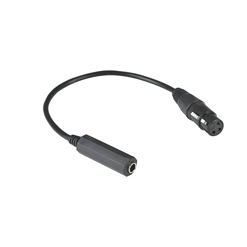 Adaptador de Cable de equilibrio XLR macho a 1/4 "hembra TRS 6,35mm a XLR 3 pines Mono Audio conectar convertir Cable de interconexión 30cm - imagen 3