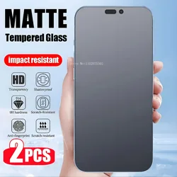 Protector Pantalla Mate para iPhone 11-16 Pro - Vidrio templado