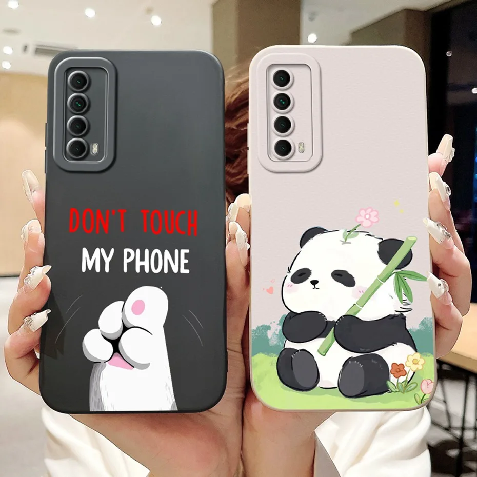 Funda protectora de lente para Huawei P Smart 2021 PPA-LX1 PPA-LX2 / Y7A PPA-LX3 fundas de teléfono de TPU de silicona suave con impresión encantadora - imagen 3
