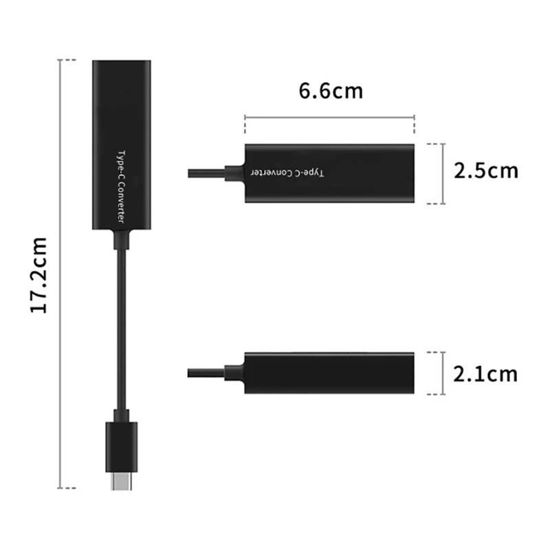 Convertidor adaptador de conector tipo C + 6 puertos de conversión de cargador muerto CC 65w para Lenovo/IBM /Dell /HP/ASUS/Sony/Acer/ BenQ/Fujitsu - imagen 3