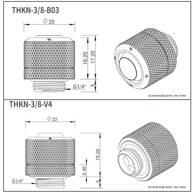 Barrow 10X13mm 10X16mm Accesorio de tubería de manguera, apriete manual Conector de enfriamiento de agua de conexión rápida para tubería suave de PE de silicona de PVC - imagen 5