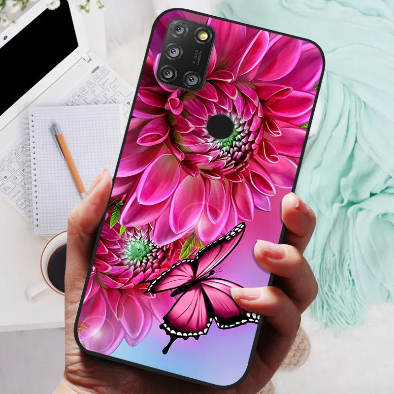 Para Alcatel 3X 2020 funda lobo gato animales silicona suave fundas traseras para alcatel 3X 2020 4CAM 6,52 ''funda de teléfono 3X5061U - imagen 4