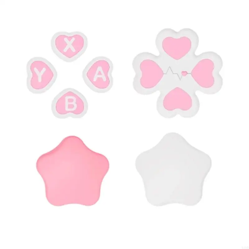 Paps joystick silicona suave y almohadilla botón para NSW2 Gaming Control Antislip Design Y3nd - imagen 4