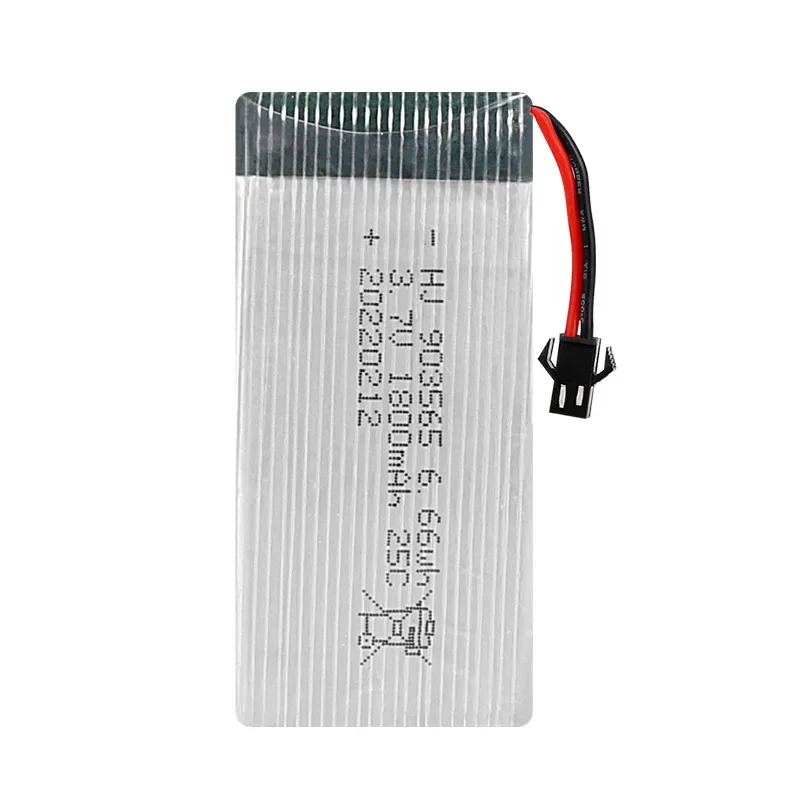 903565 3,7 V 1800mAh batería de polímero de litio recargable para modelo de avión Control remoto accesorios para drones juguetes RC - imagen 3