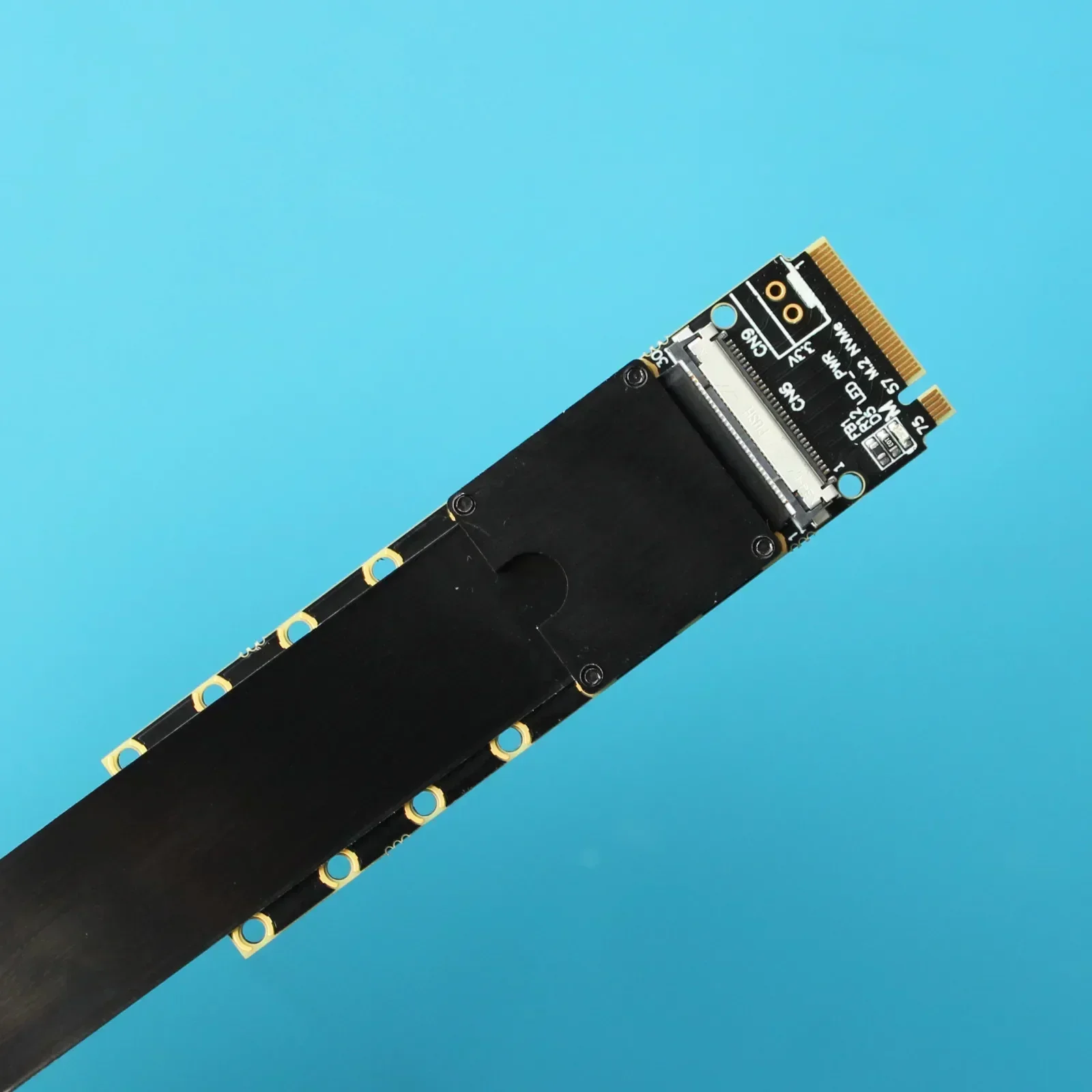 Marca ADT PCI-E 5,0 M.2 NVME a U.2/U.3 E1.S E3.S Cable elevador SSD M.2 NVMe extensión de ranuras NVME 2230-2280 unidad de estado sólido Gen5 - imagen 5
