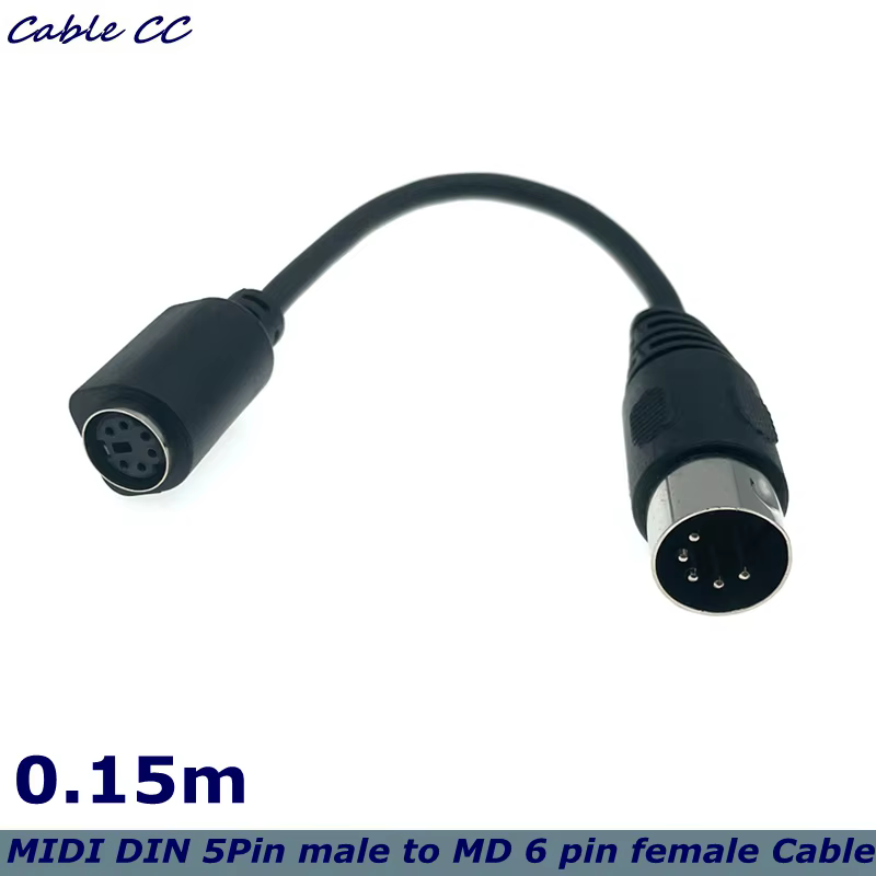 Adaptador PS2 Hembra a DIN Macho – Cable Teclado Ratón - imagen 4