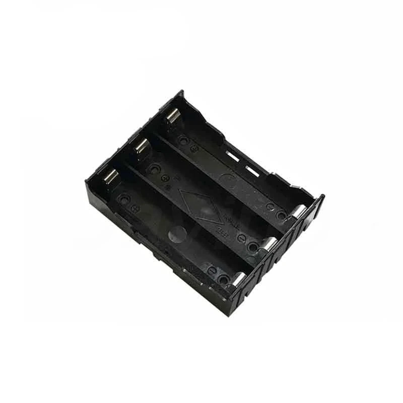 ABS 18650 fundas para banco de energía 1X 2X 3X 4X 18650 soporte para batería caja de almacenamiento 1 2 3 4 ranuras contenedor de baterías con Pin duro - imagen 4