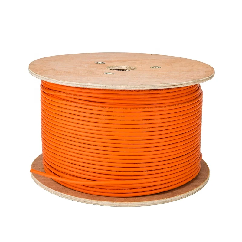 Cable Lan de red Linkwylan Gigabit Cat6 UTP FTP 10GBit Cat6A Cat7 SFTP Cable de instalación cables de cobre sin oxígeno interior LSZH - imagen 5