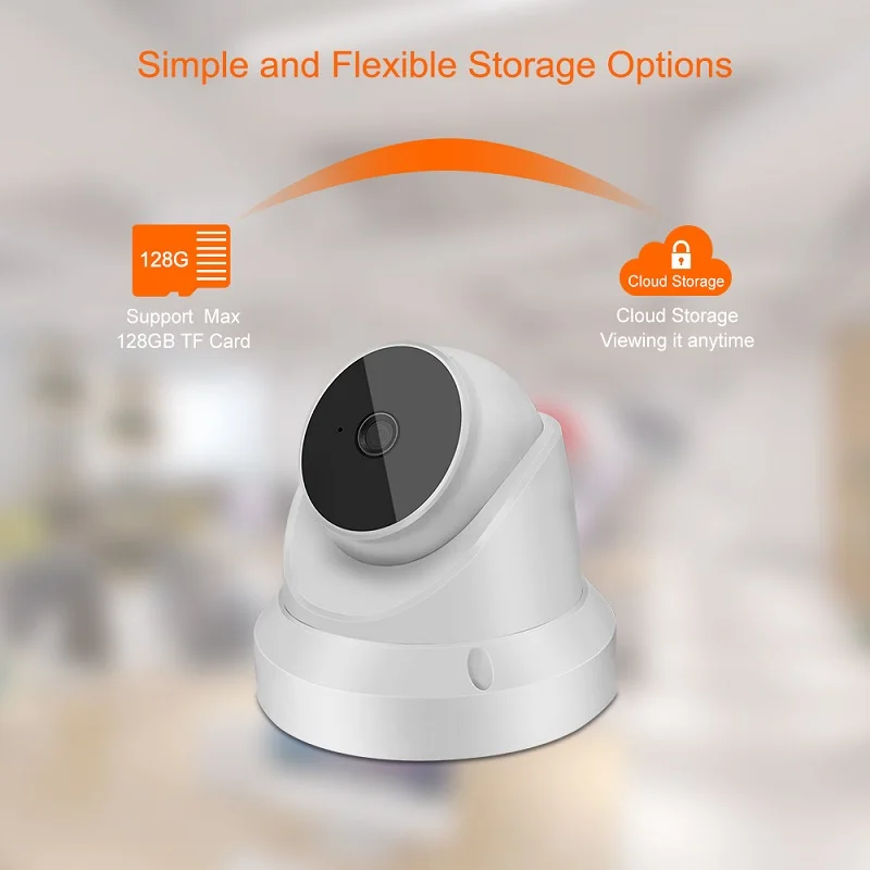 Cámara IP WiFi V380 Pro App de 3MP, Zoom 10x, seguridad inteligente para el hogar, visión nocturna, montaje en techo inalámbrico para interiores, cámara domo CCTV - imagen 4