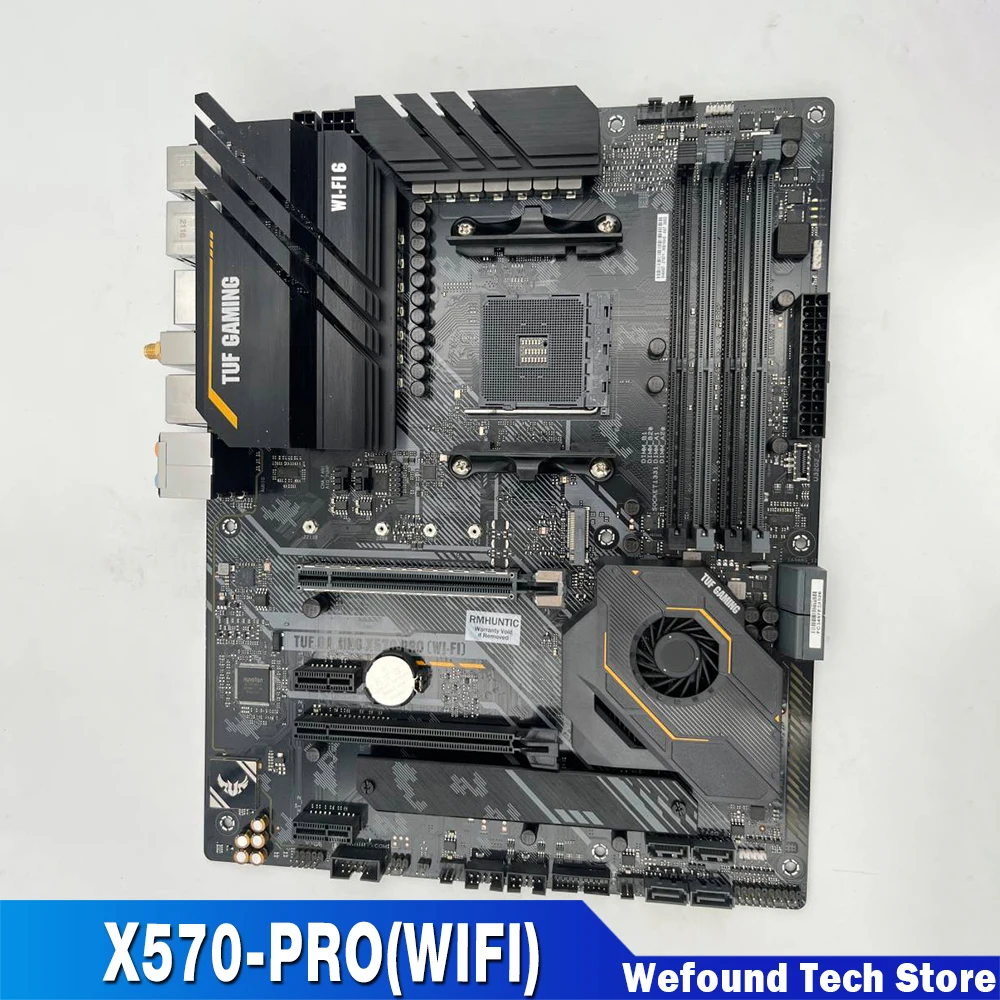 Admite para AMD Ryzen 5 5600 4000 5000 DDR4 5100 PCI-E 4,0 M.2 HDMI X570 placa base TUF GAMING X570-PRO (WIFI) - imagen 2