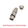XLR F to 3.5 F