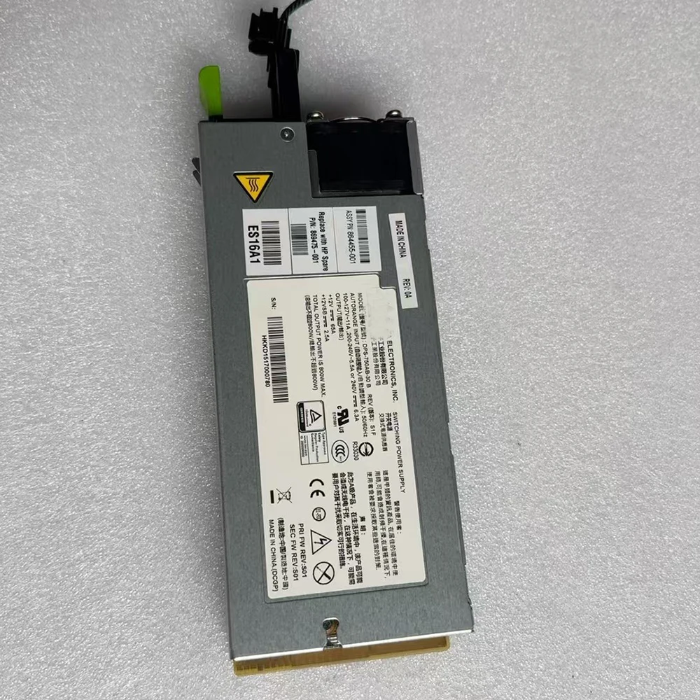 800W Fuente de alimentación redundante DPS-750AB-30 B