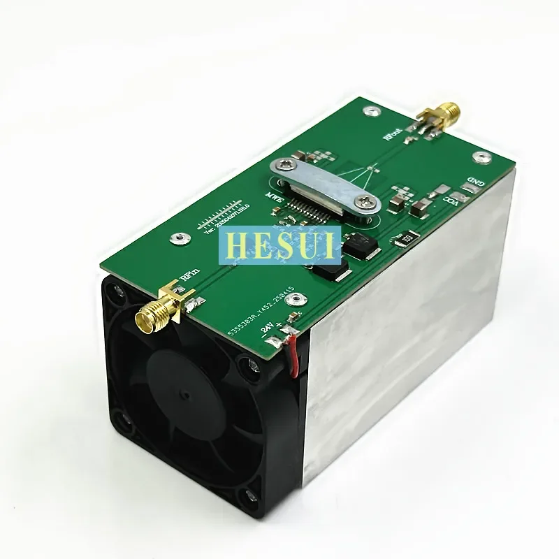 Módulo amplificador de potencia RF 2,4G-2,5G 50W 32dB 2,4 GHz módulo amplificador de potencia de transmisión de imagen inalámbrica UAV amplificador UAV