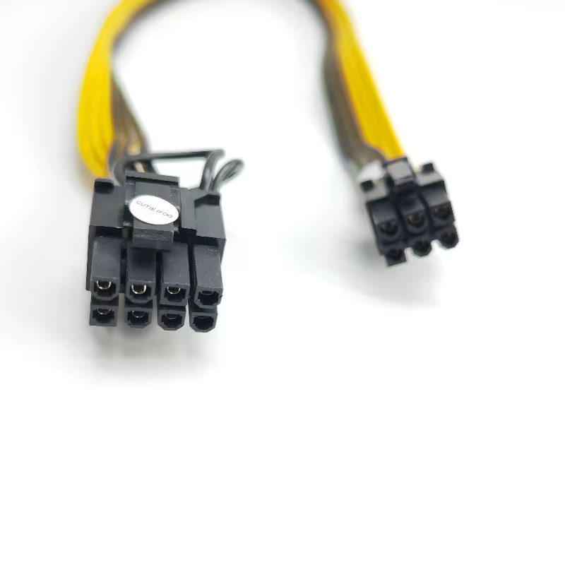 Cable Adaptador 6-8 Pines para Tarjeta Gráfica GPU – 50cm 16AWG
