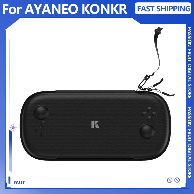 Bolsa de almacenamiento Original para consola de juegos AYANEO KONKR Pocket FIT, protector de pantalla de alta definición, vidrio templado, portátil para juegos