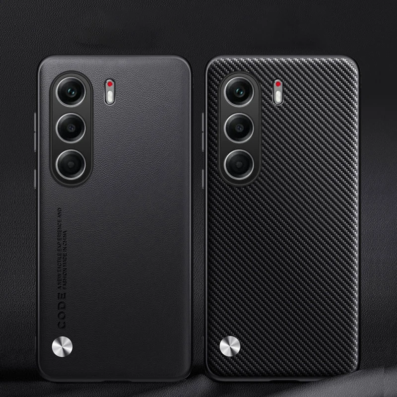 Funda de cuero para Tecno Camon 40 Pro 5G, fibra de carbono, silicona mate, dura, a prueba de golpes, funda completa para teléfono con cámara TecnoCamon40Pro CM7 - imagen 5