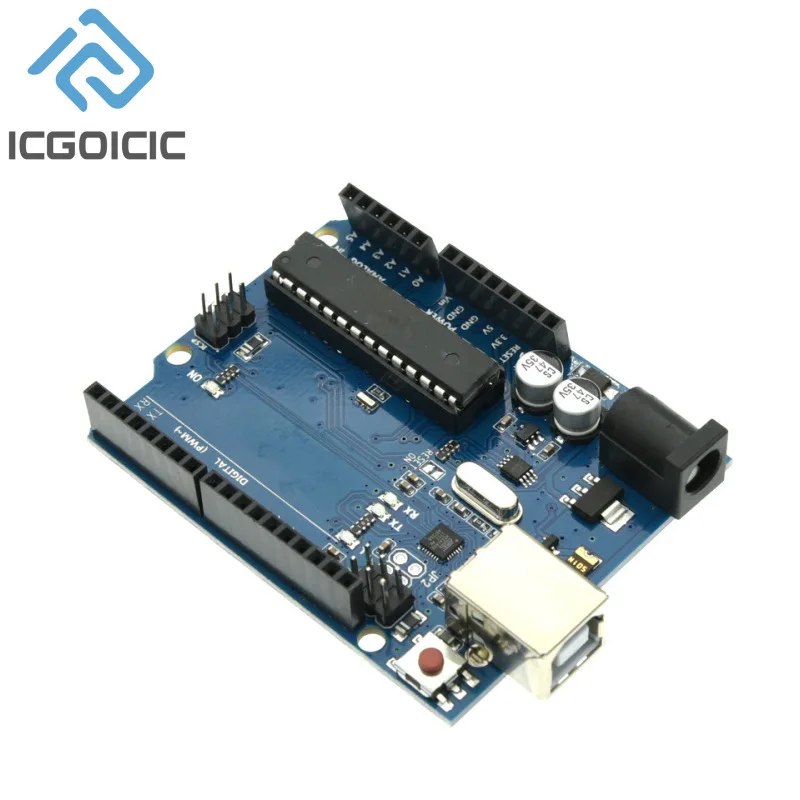 Placa microcontroladora de desarrollo ATmega328P ATmega328 Mega328p, módulo Atmega16U2 Compatible con R3, reemplazo CH340g - imagen 4