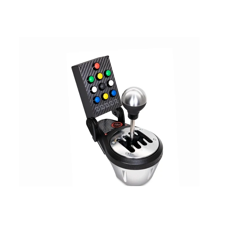 Panel de fibra de carbono para PC, consola central, Plug and Play para Thrustmaster TH8A, palanca de cambios, accesorios de carreras simulados - imagen 4