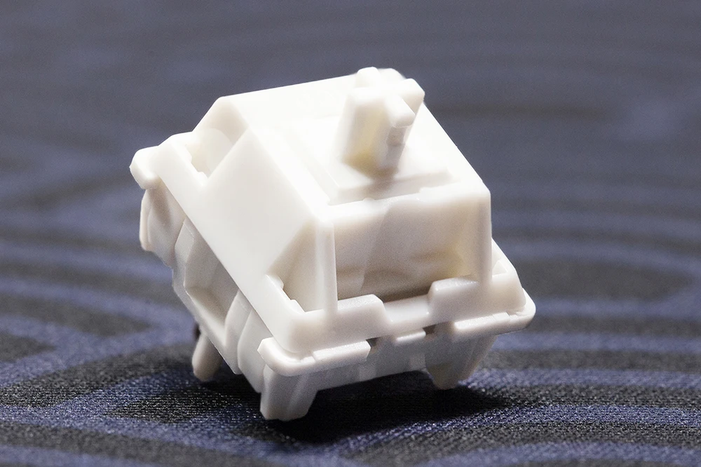 Interruptor lineal NEO White, accesorio para Teclado mecánico de juegos, 5 pines, nailon LY, ligeramente prelumado, 53g - imagen 3