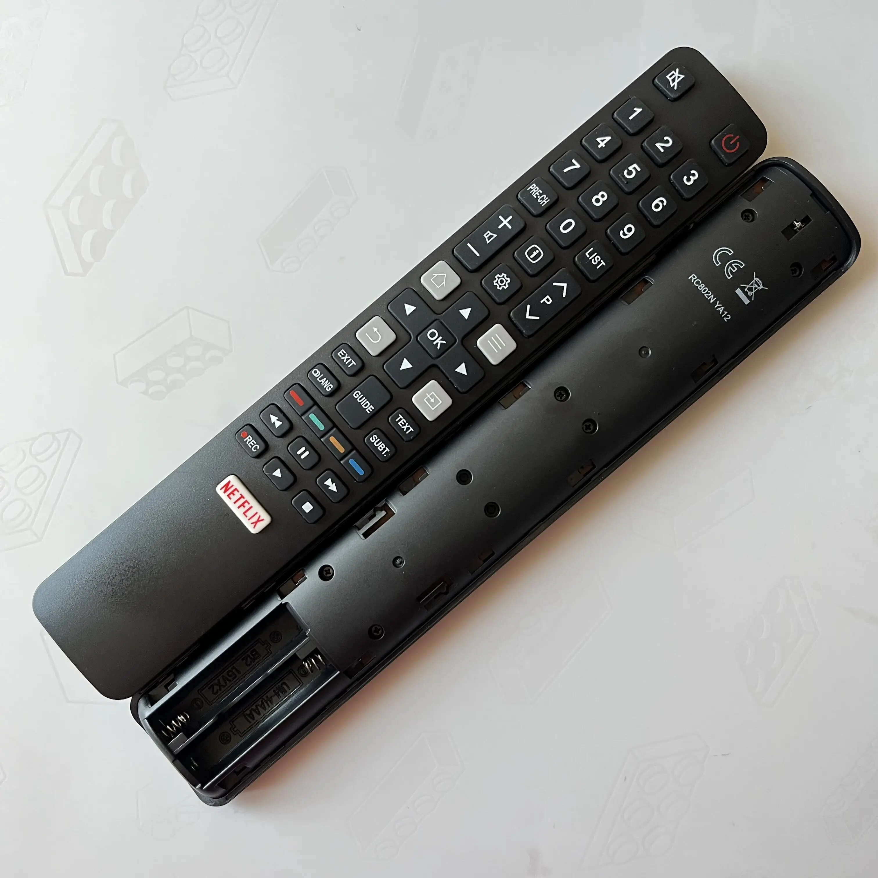 Mando a distancia inteligente RC802N YA12, Control remoto de repuesto para TCL con función RCE, Compatible con RC802N YUL1 RM-L1508 - imagen 2