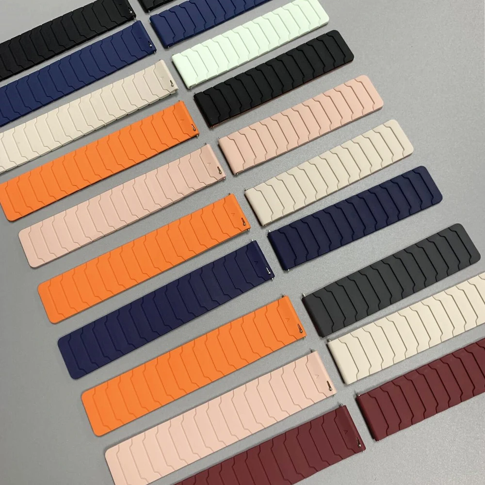 Correa de reloj de 20mm y 22mm para Haylou Watch 2 Pro S6 Solar 5 RT3 RS4 Plus, pulsera de silicona para Xiaomi Watch S4 S1/color 2 - imagen 3