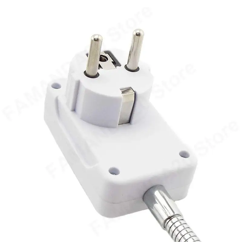 Adaptador de bombilla de lámpara Flexible, Base de luz, convertidor de interruptor de encendido/apagado, enchufe E27, enchufe UE/EE. UU./Reino Unido, CA 110-220V M20 - imagen 4