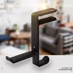 Soporte Metal Auriculares Universal Antideslizante Escritorio Oficina