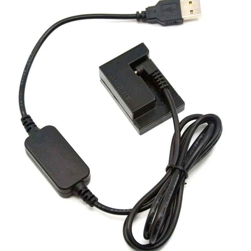 Adaptador de Cable de alimentación USB de 5V + acoplador de CC DR-50, batería simulada de NB-7L para Canon PowerShot G10 G11 G12 SX30 IS SX30IS SX Series - imagen 5