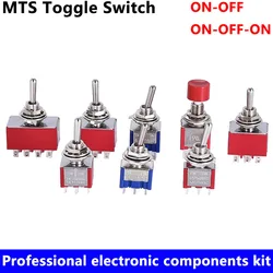 Interruptor Palanca Mini MTS-302 / MTS-403 ON-ON SPDT DPDT 125V 6A