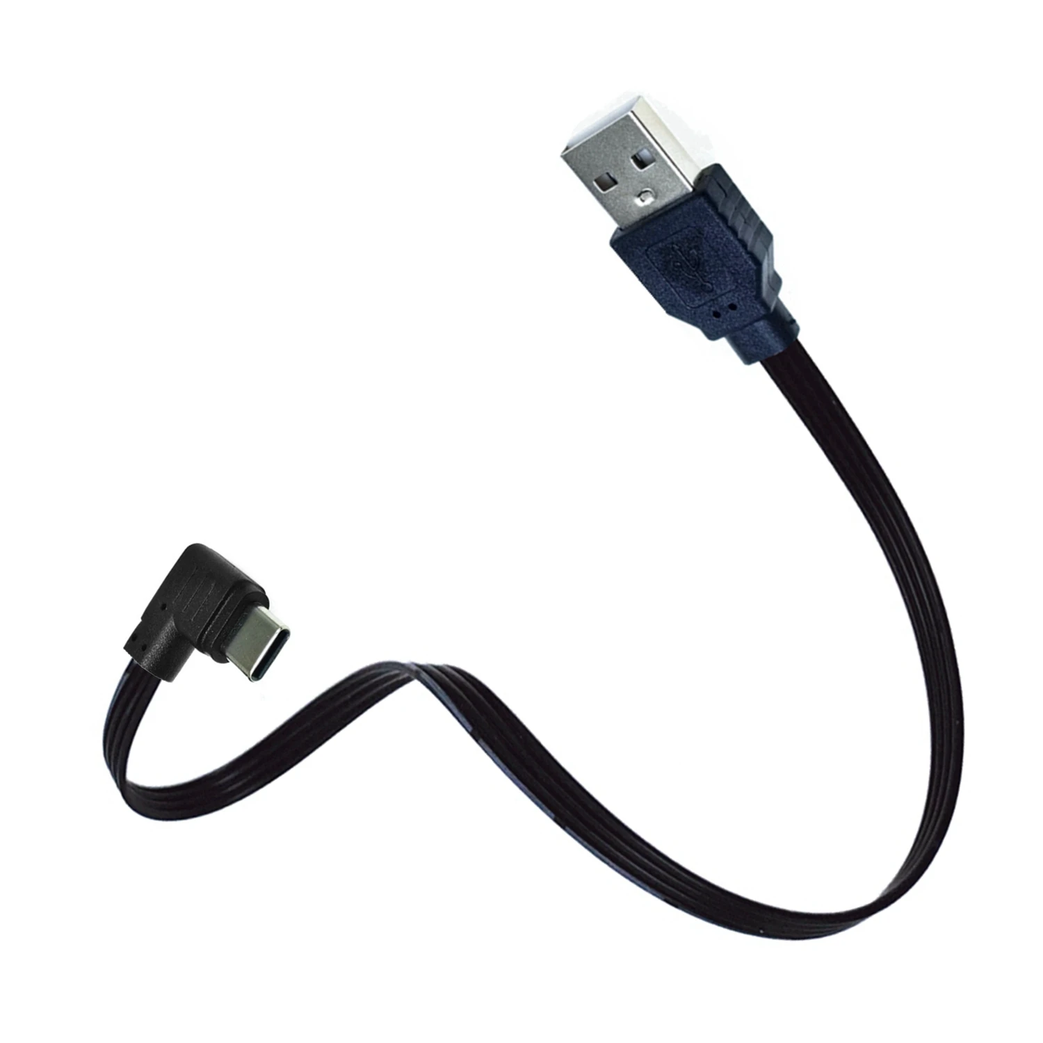 USB-C Tipo C Makitanlich Enlaces Rechts UP Down Abgewinkelt 90 °   zu USB 2,0 Makitanlichen Kama Kabel USB Typ-c Flache Kabel 0,1 m/0,2 m
