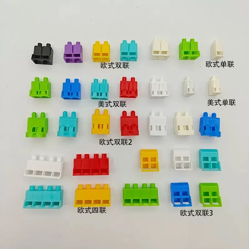 Tapa antipolvo dúplex LC 100 Uds para conector de fibra óptica LC DX tapón antipolvo cuadrado tapa protectora antipolvo LC envío gratis - imagen 3