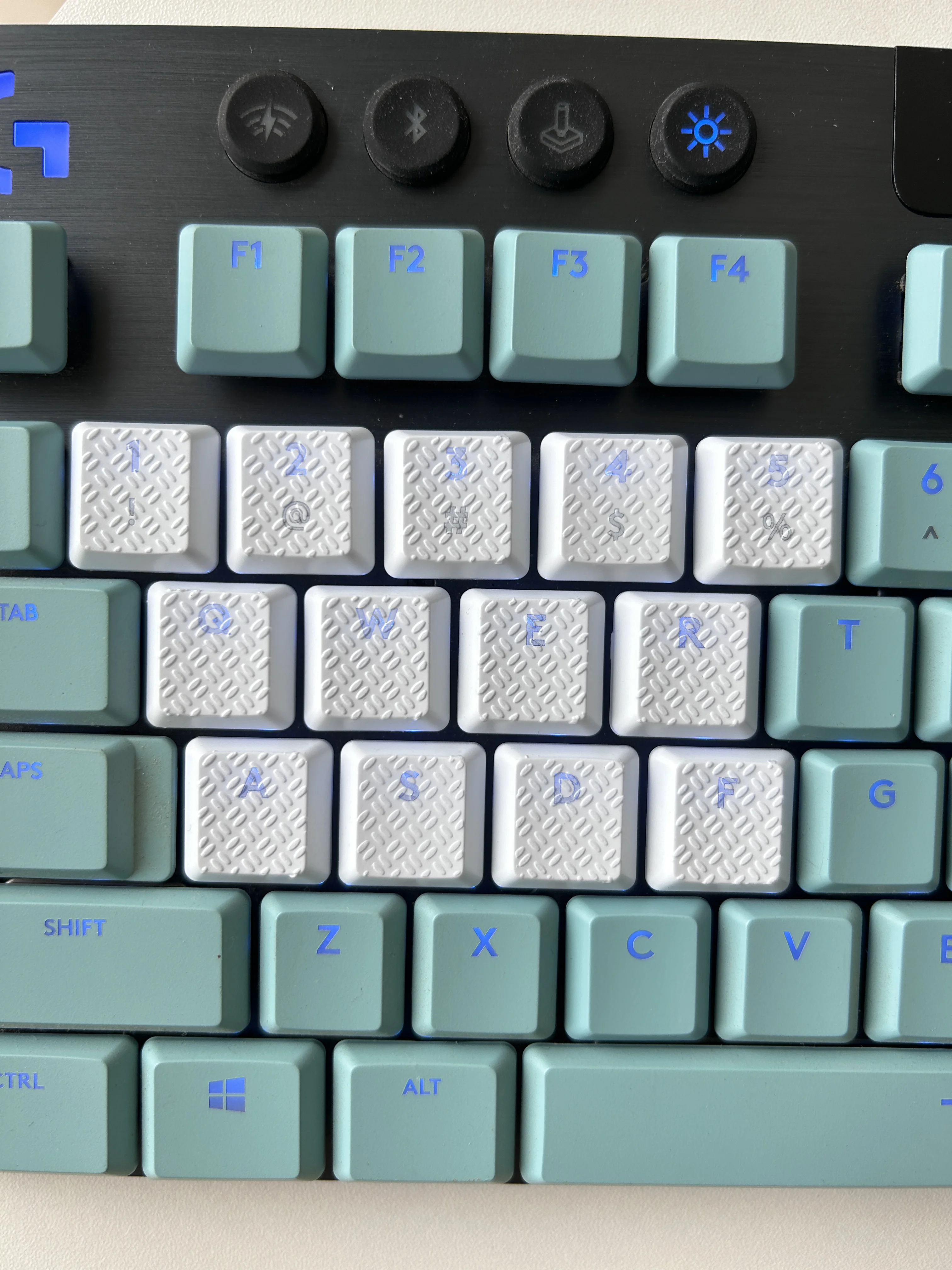 White 13 Keycaps