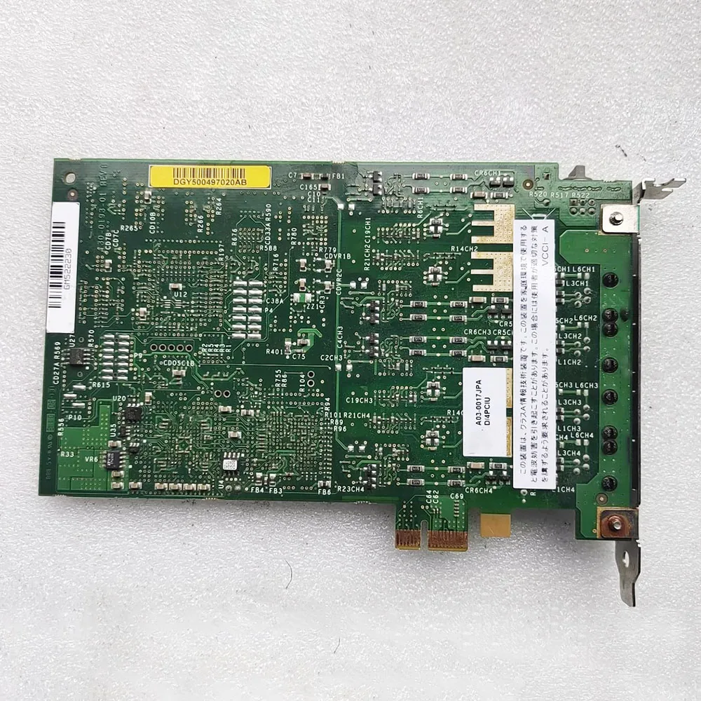 Tarjeta de voz analógica de 4 vías D/4PCIU PCIE DIA-D4PCIUFEW (A) - imagen 3