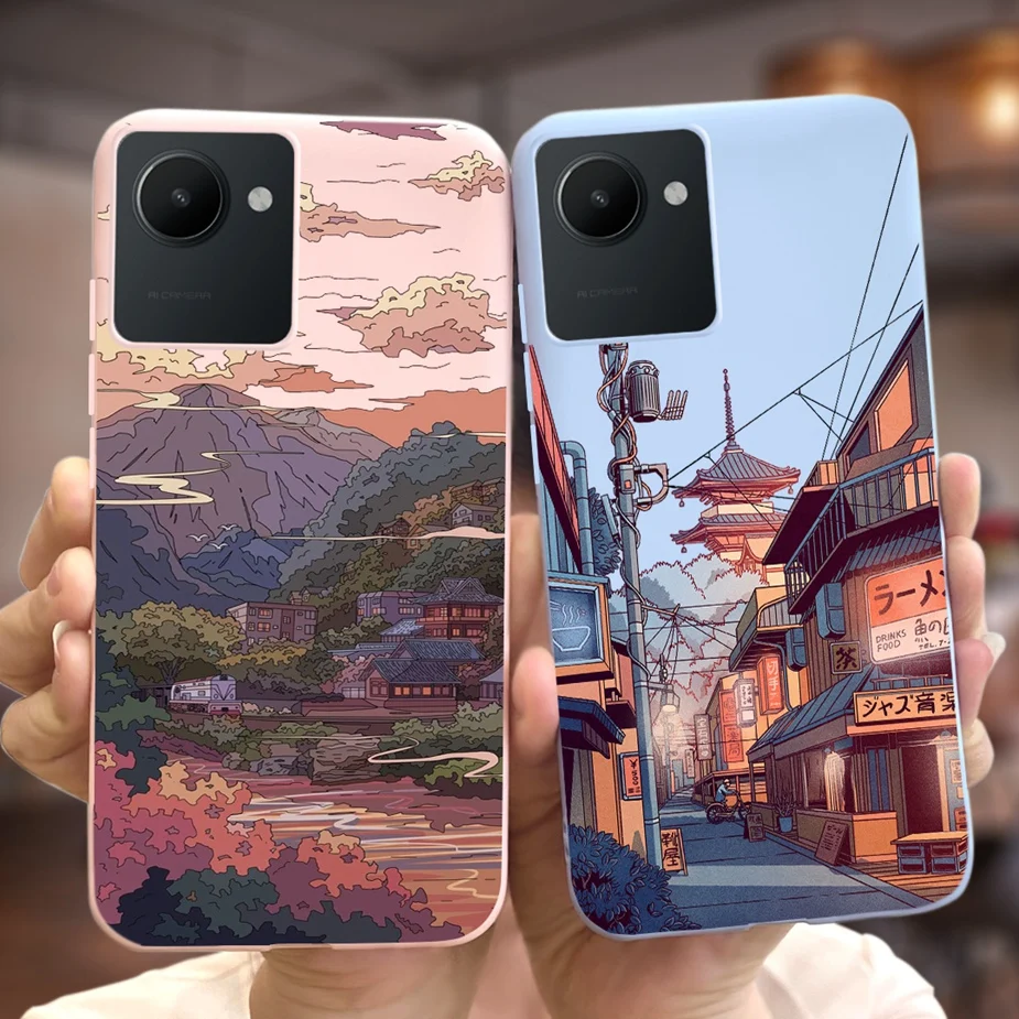 Funda de silicona suave con dibujos animados para Realme, carcasa a la moda para Realme C30, C30s, RMX3690, Realme, C30, C30s, RealmeC30 - imagen 2