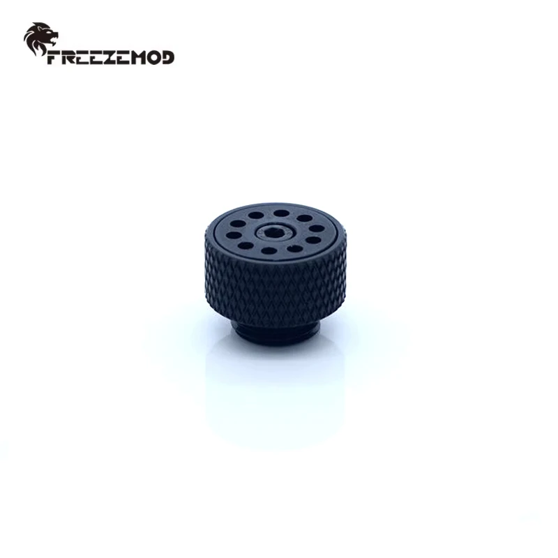 FREEZEMOD Válvula de liberación de aire de refrigeración por agua automática ajustable para alivio de aire del depósito, HPQF-S1A negro plateado - imagen 4